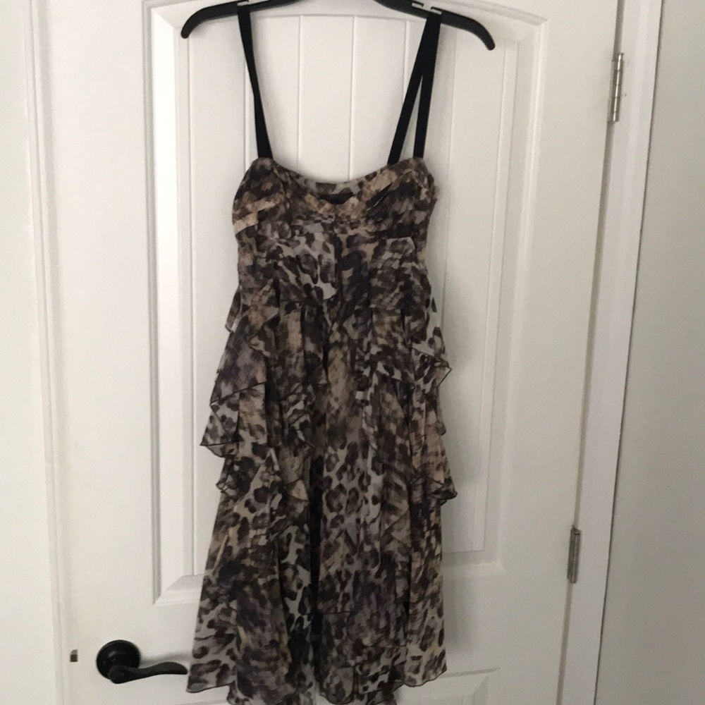 H&M Flowy Animal Print Dress